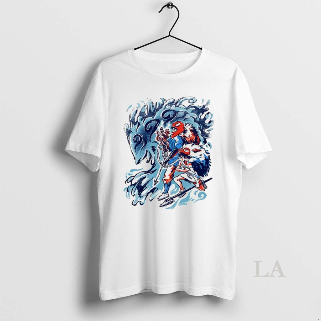 Original Ashitaka San Princess Mononoke Anime Heart - Adult & Kids T-Shirts, Sweatshirts & Hoodies apparel design preview 1