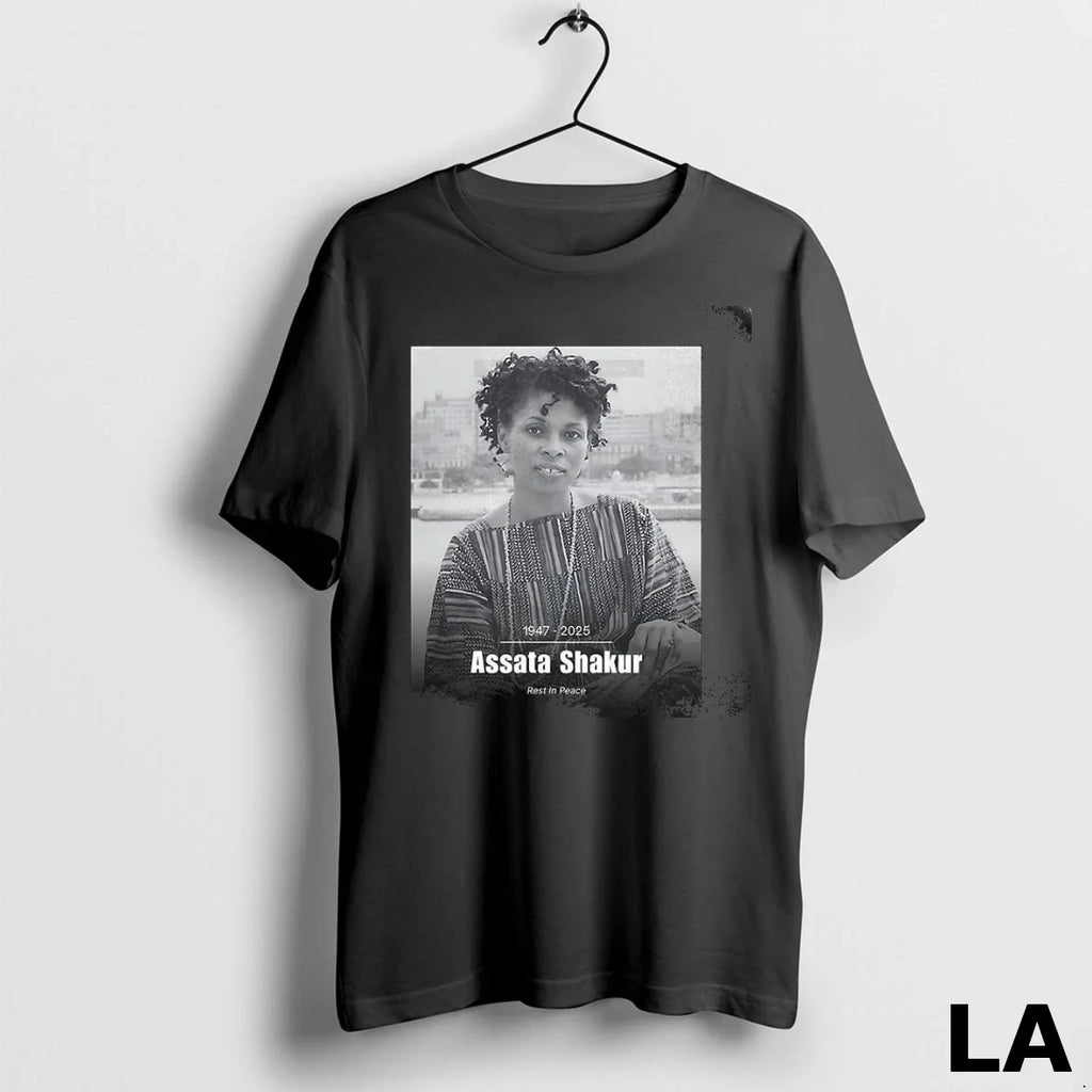 Original Assata Shakur Rest In Paece 1947 2025 - Adult & Kids T-Shirts, Sweatshirts & Hoodies apparel design preview 1