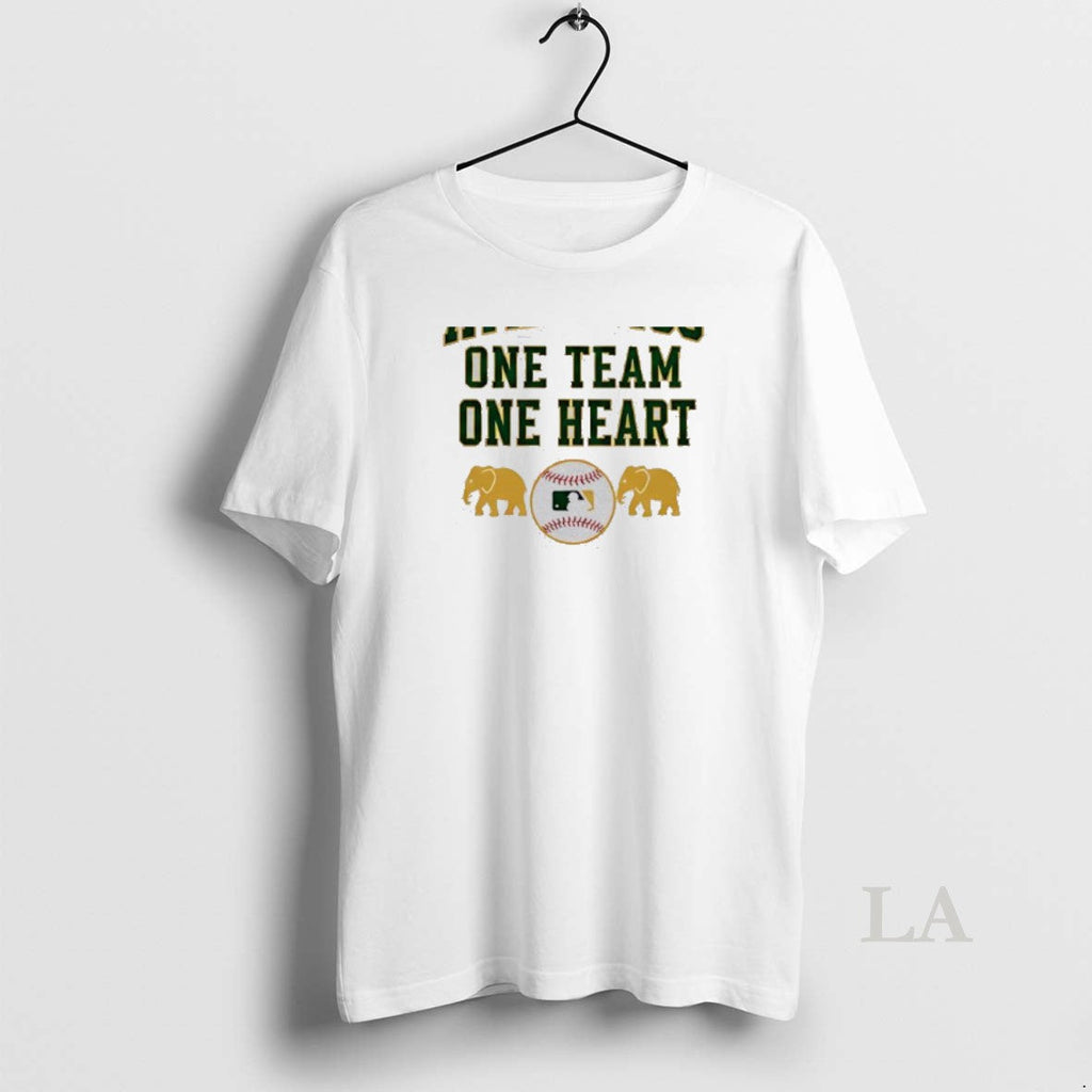 Original Athletics One Team Heart Mlb - Adult & Kids T-Shirts, Sweatshirts & Hoodies apparel design preview 1