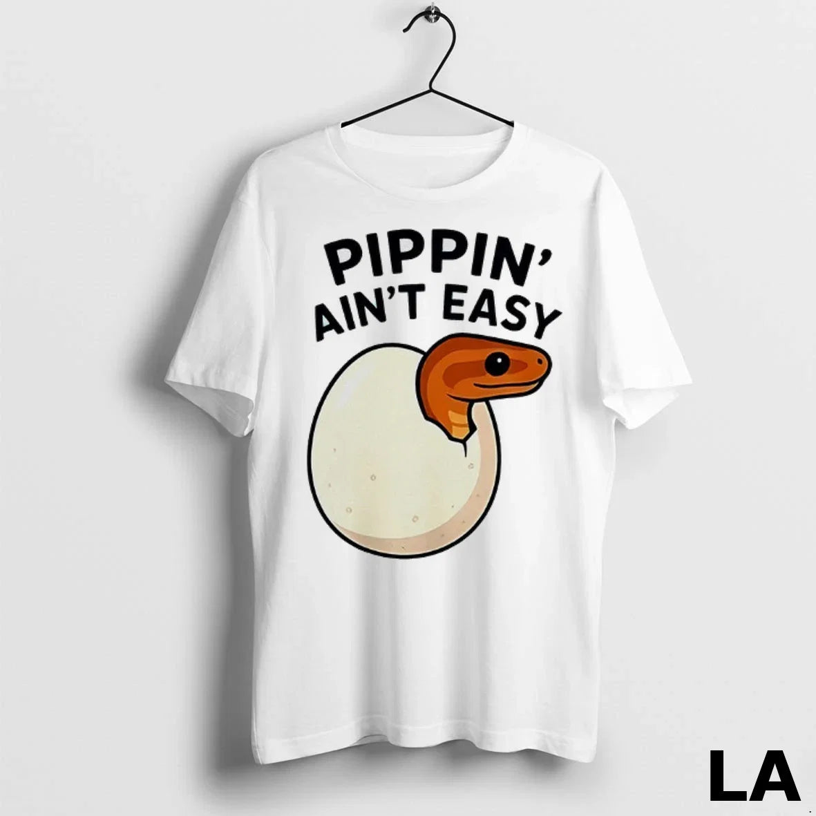 Original Ball Python Pippin Aint Easy - Adult & Kids T-Shirts, Sweatshirts & Hoodies apparel design preview 1