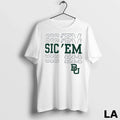Original Baylor Bears Ivory Sic Em - Adult & Kids T-Shirts, Sweatshirts & Hoodies apparel design preview 1