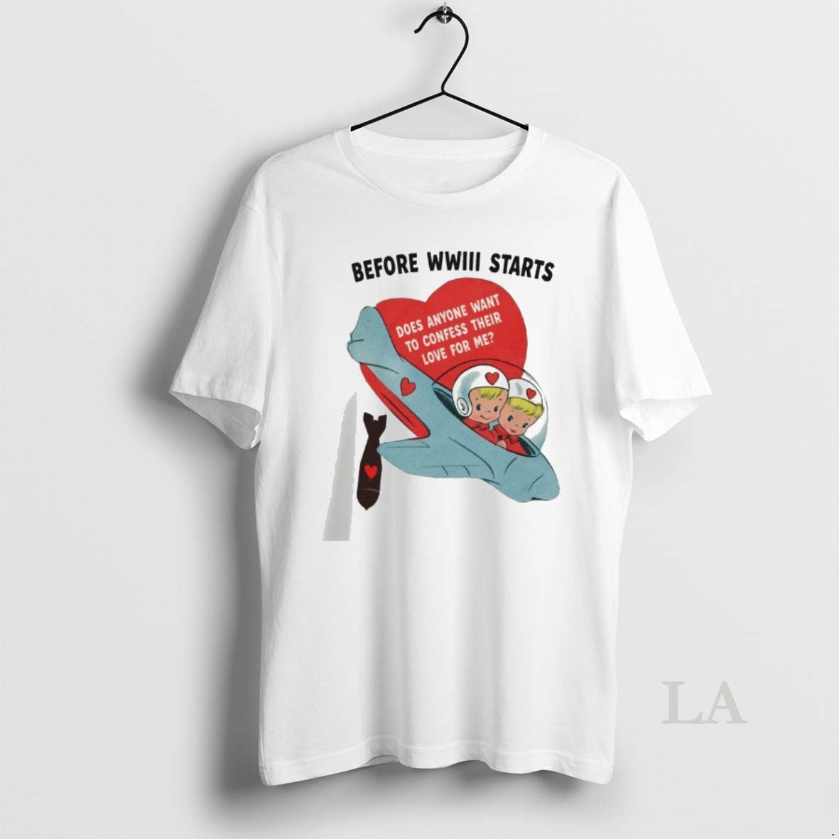 Original Before Wwiii Stars Does Anyone Want To - Adult & Kids T-Shirts, Sweatshirts & Hoodies apparel design preview 1