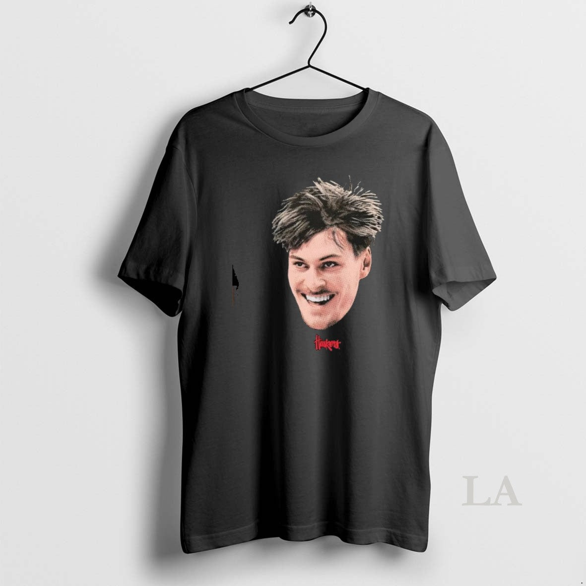 Original Big Head Braden Frager Nebraska Huskers - Adult & Kids T-Shirts, Sweatshirts & Hoodies apparel design preview 1