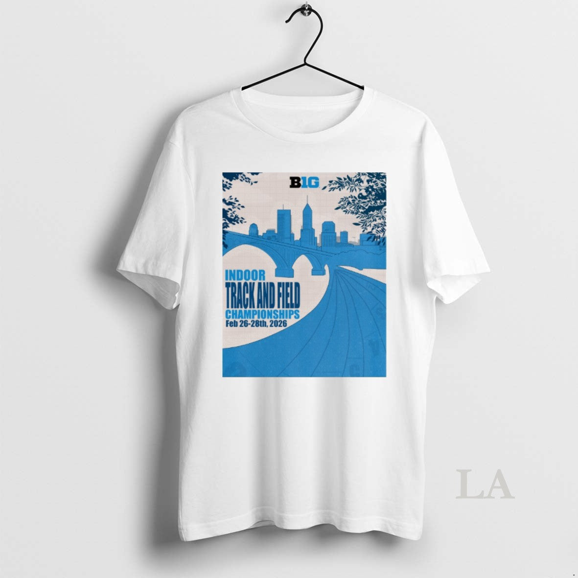 Original Big Ten Indoor Track And Field Championships - Adult & Kids T-Shirts, Sweatshirts & Hoodies apparel design preview 1