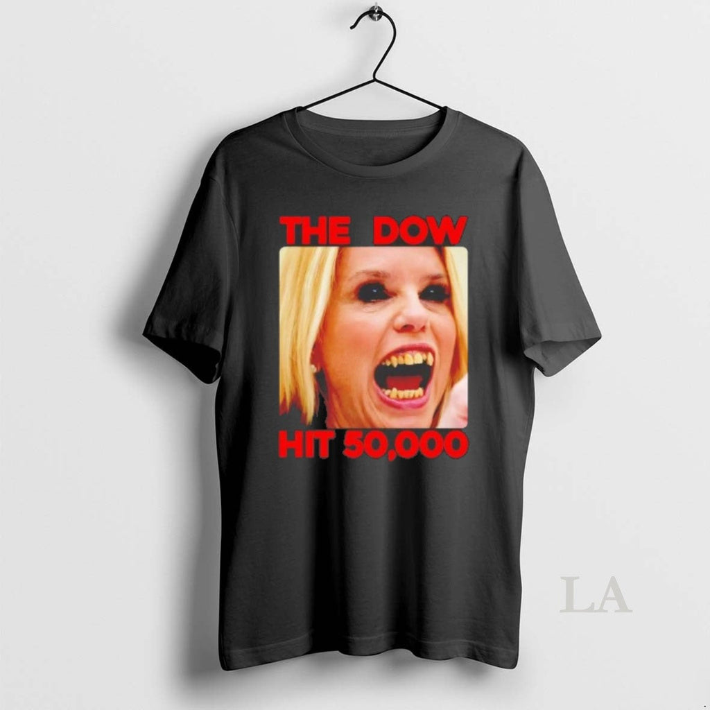 Original Bondi The Dow Hit 50000 Vampire - Adult & Kids T-Shirts, Sweatshirts & Hoodies apparel design preview 1