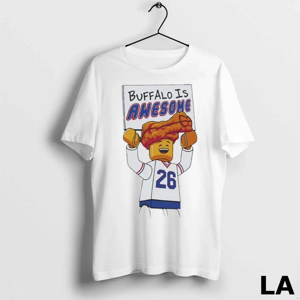 Original Buffalo Is Awesome - Adult & Kids T-Shirts, Sweatshirts & Hoodies apparel design preview 1