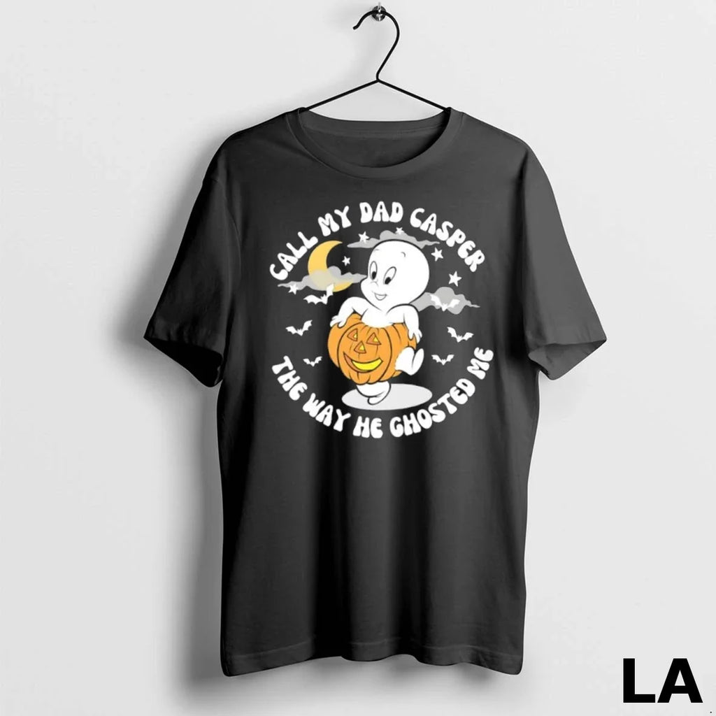 Original Call My Dad Casper The Way He Ghosted Me - Adult & Kids T-Shirts, Sweatshirts & Hoodies apparel design preview 1