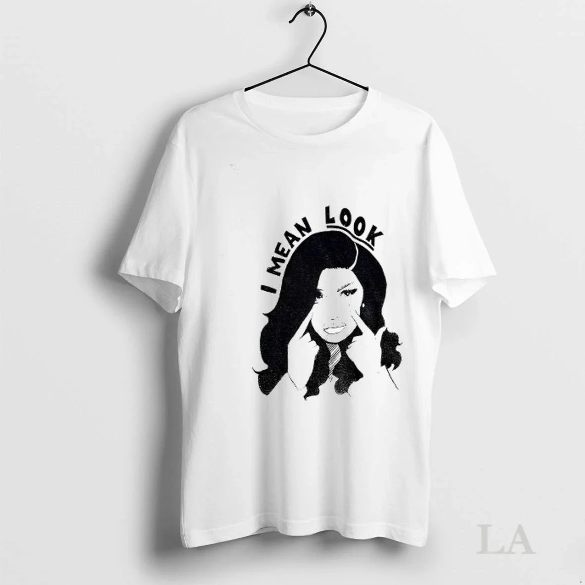 Original Cardi B I Mean Look Viral Meme Funny Graphic - Adult & Kids T-Shirts, Sweatshirts & Hoodies apparel design preview 1
