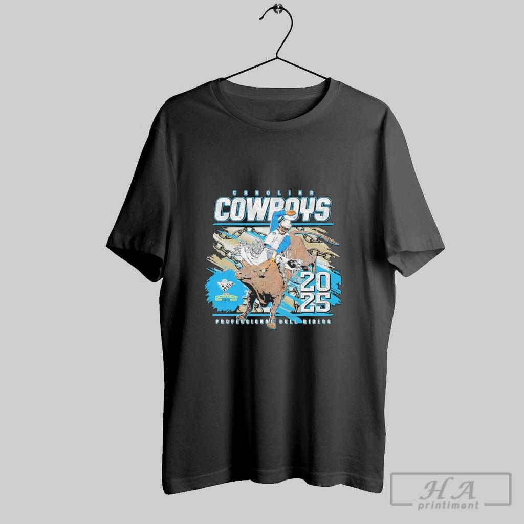 Original Carolina Cowboys 2025 Professional Bull - Adult & Kids T-Shirts, Sweatshirts & Hoodies apparel design preview 1