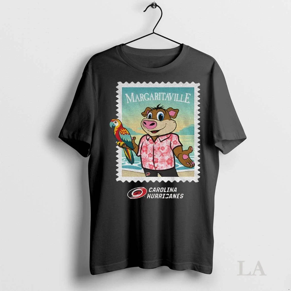 Original Carolina Hurricanes Hockey Margaritaville - Adult & Kids T-Shirts, Sweatshirts & Hoodies apparel design preview 1