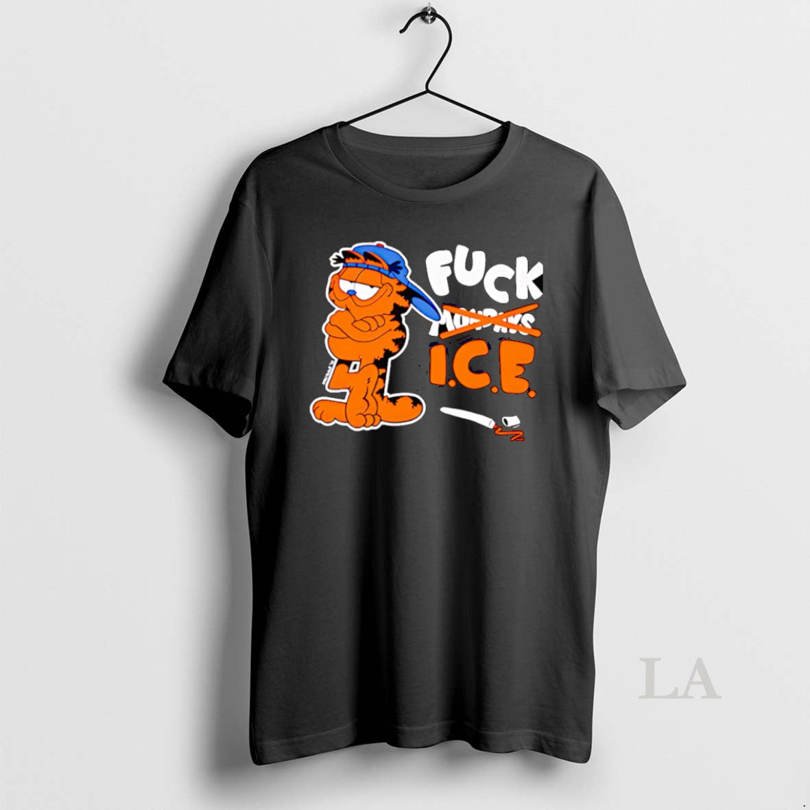 Original Cat Says Fuck Ice - Adult & Kids T-Shirts, Sweatshirts & Hoodies apparel design preview 1