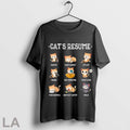 Original Cats Resume Life Of A Cat Animal - Adult & Kids T-Shirts, Sweatshirts & Hoodies apparel design preview 1