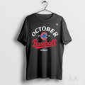 Original Chicago Cubs October Baseball Nl Wild Card - Adult & Kids T-Shirts, Sweatshirts & Hoodies apparel design preview 1