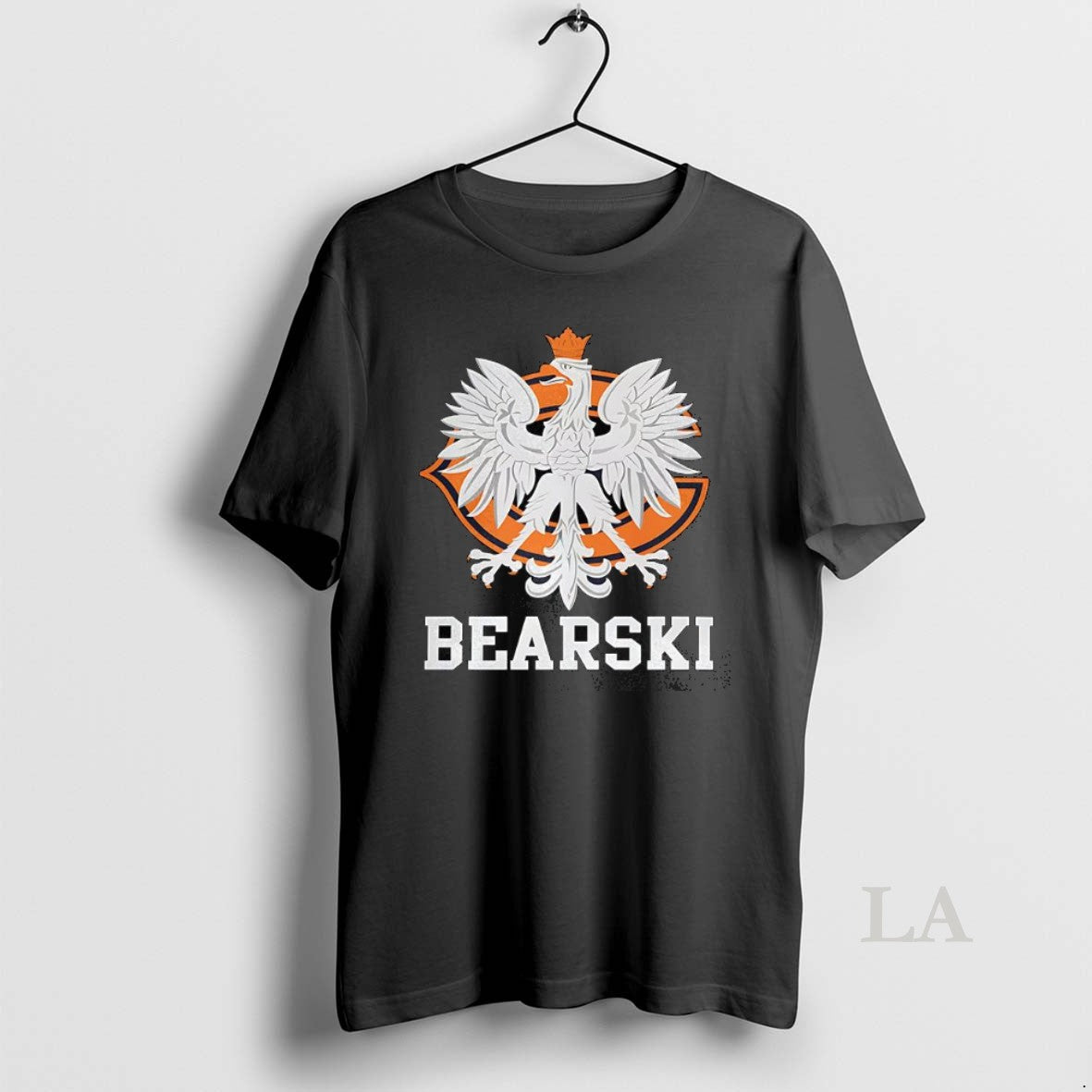 Original Chicago Polish Pride Football Bearski Logo - Adult & Kids T-Shirts, Sweatshirts & Hoodies apparel design preview 1