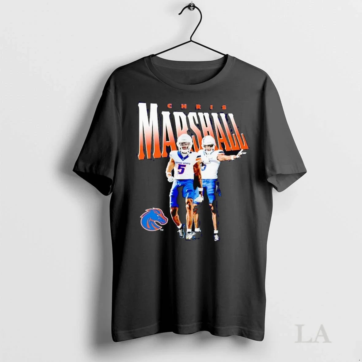 Original Chris Marshall Illustrated Boise State - Adult & Kids T-Shirts, Sweatshirts & Hoodies apparel design preview 1