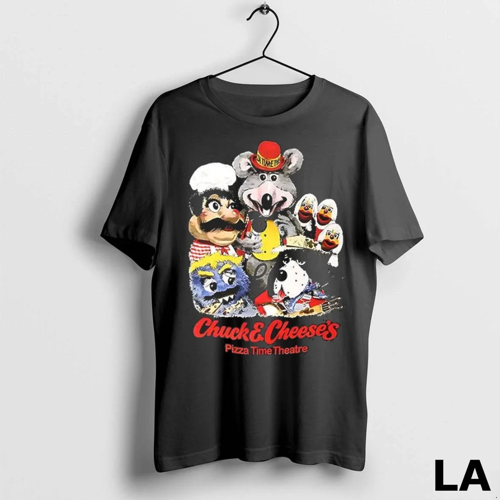 Original Chuck E Cheeses Pizza Time Theatre - Adult & Kids T-Shirts, Sweatshirts & Hoodies apparel design preview 1