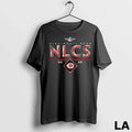 Original Cincinnati Reds Mlb 2025 Nlcs Postseason - Adult & Kids T-Shirts, Sweatshirts & Hoodies apparel design preview 1