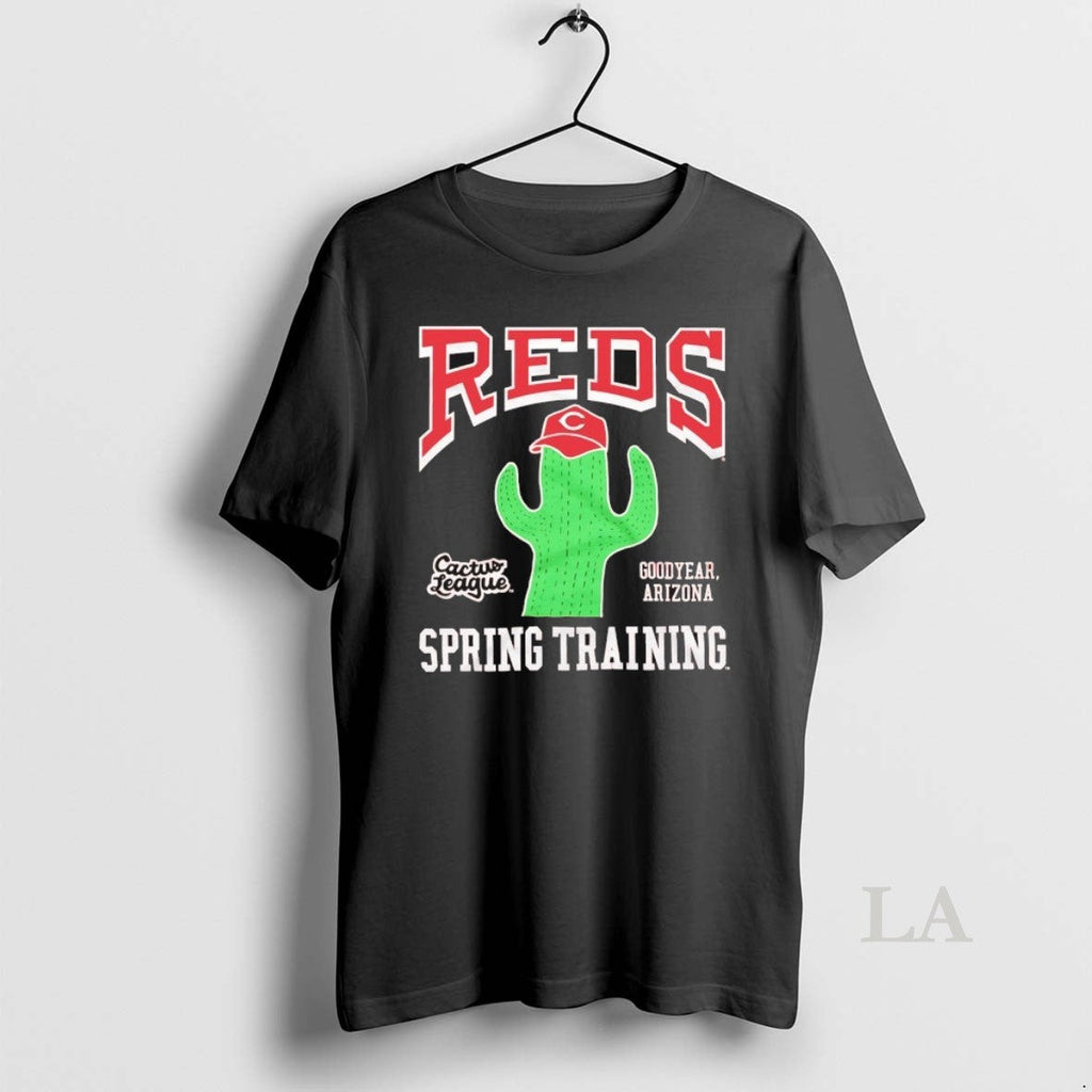 Original Cincinnati Reds Spring Training Cactus - Adult & Kids T-Shirts, Sweatshirts & Hoodies apparel design preview 1