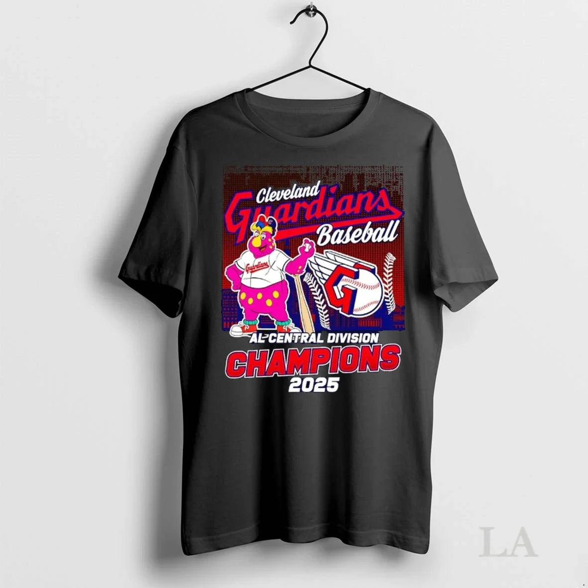Original Cleveland Guardians Baseball 2025 Al Central - Adult & Kids T-Shirts, Sweatshirts & Hoodies apparel design preview 1