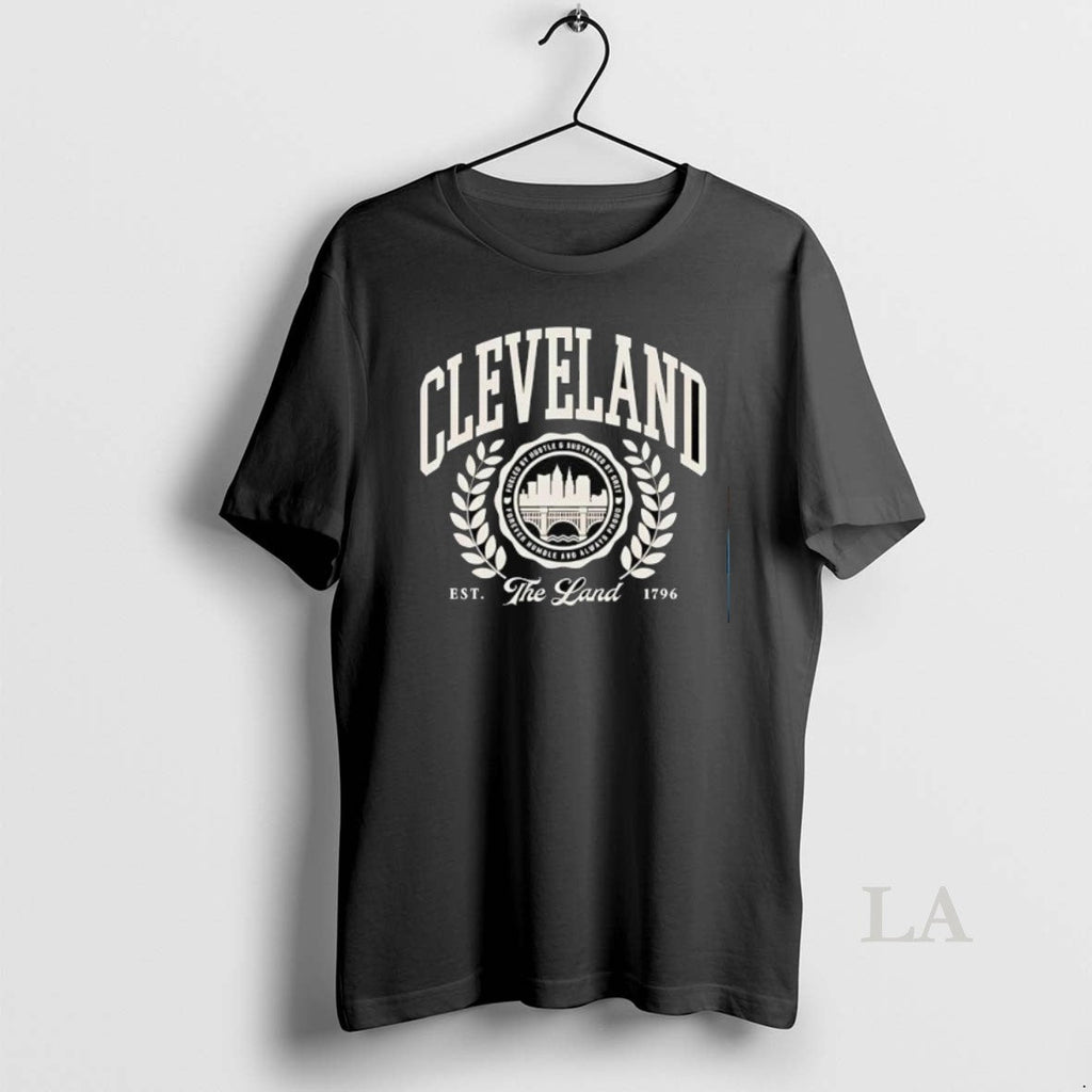 Original Cleveland Land Est 1796 - Adult & Kids T-Shirts, Sweatshirts & Hoodies apparel design preview 1