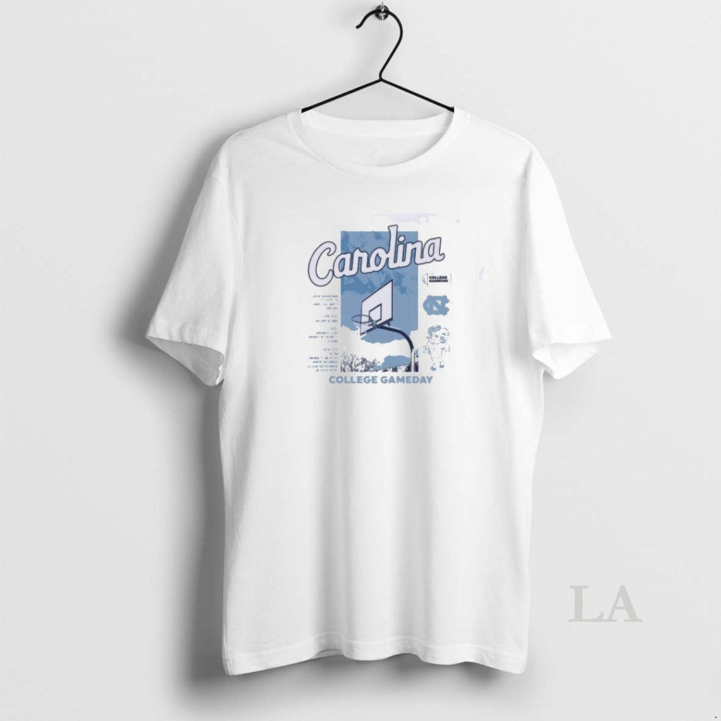 Original College Gameday Unc Basketball Goal - Adult & Kids T-Shirts, Sweatshirts & Hoodies apparel design preview 1