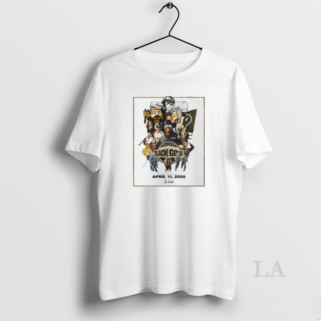 Original Colorado Football Black And Gold Day April - Adult & Kids T-Shirts, Sweatshirts & Hoodies apparel design preview 1