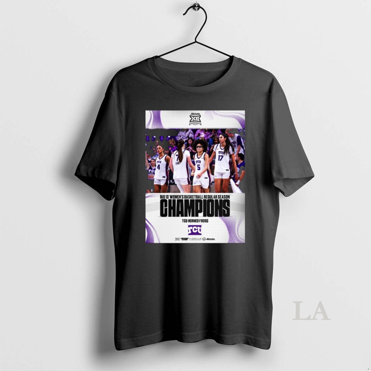 Original Congratulations To Tcu Big 12 Womens - Adult & Kids T-Shirts, Sweatshirts & Hoodies apparel design preview 1