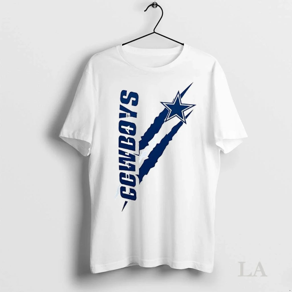 Original Cowboys Color Scratch Design - Adult & Kids T-Shirts, Sweatshirts & Hoodies apparel design preview 1