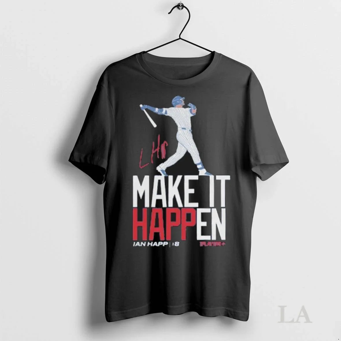 Original Cubs Ian Happ Make It Happen - Adult & Kids T-Shirts, Sweatshirts & Hoodies apparel design preview 1