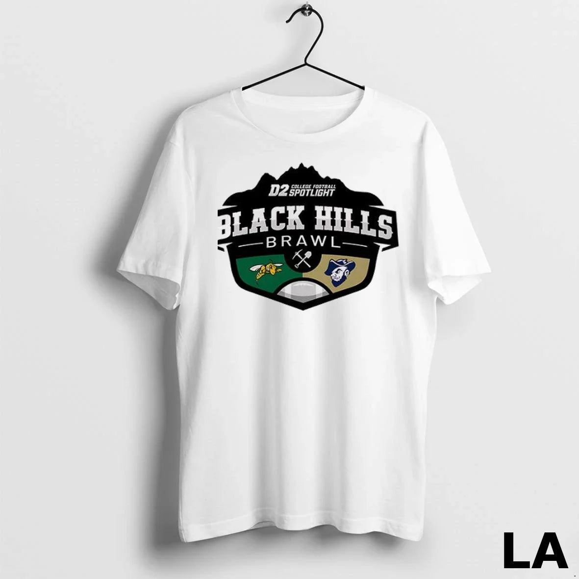 Original D2 College Football Spotlight Black Hills - Adult & Kids T-Shirts, Sweatshirts & Hoodies apparel design preview 1