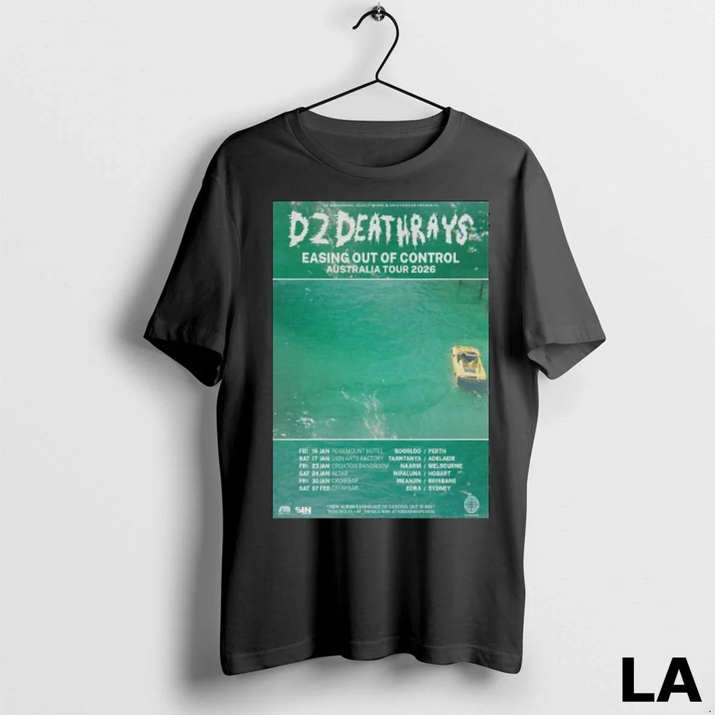 Original Dz Deathrays Easing Out Of Control Australia - Adult & Kids T-Shirts, Sweatshirts & Hoodies apparel design preview 1