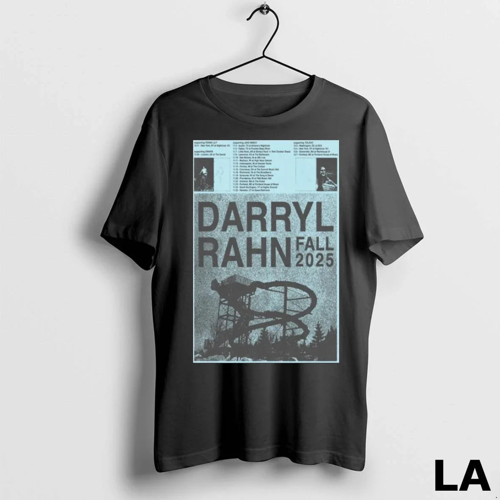 Original Darryl Rahn Fall Tour 2025 Long Sleve - Adult & Kids T-Shirts, Sweatshirts & Hoodies apparel design preview 1