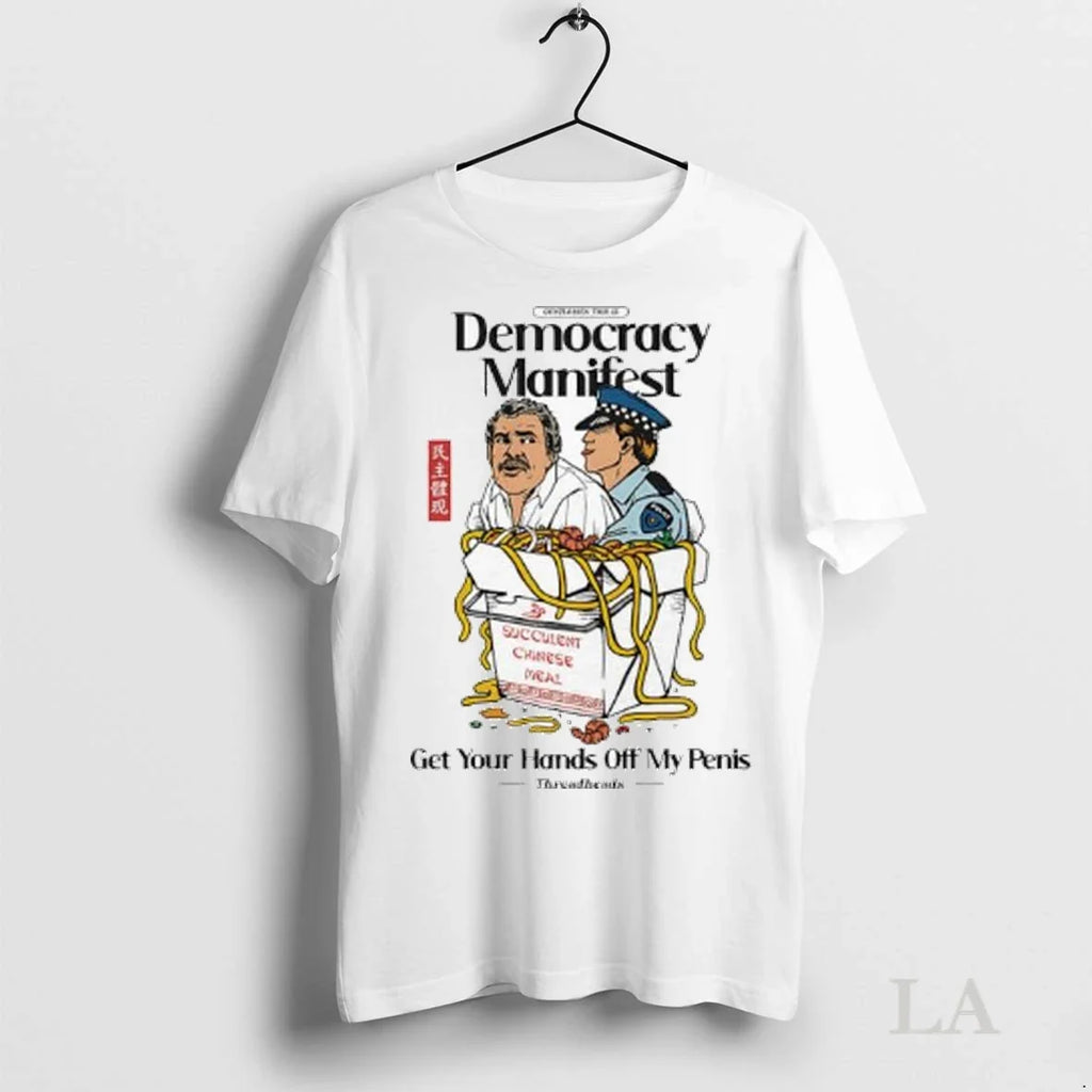 Original Democracy Manifest Volume Ii Get Your Hands - Adult & Kids T-Shirts, Sweatshirts & Hoodies apparel design preview 1