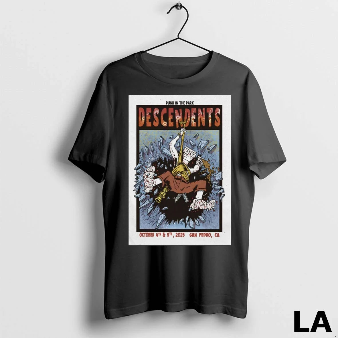 Original Descendents October 4 5 2025 Punk In The - Adult & Kids T-Shirts, Sweatshirts & Hoodies apparel design preview 1