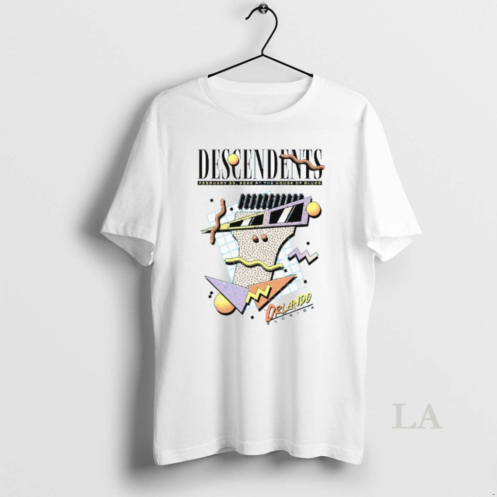 Original Descendents Tonight Show At House Of Blues - Adult & Kids T-Shirts, Sweatshirts & Hoodies apparel design preview 1