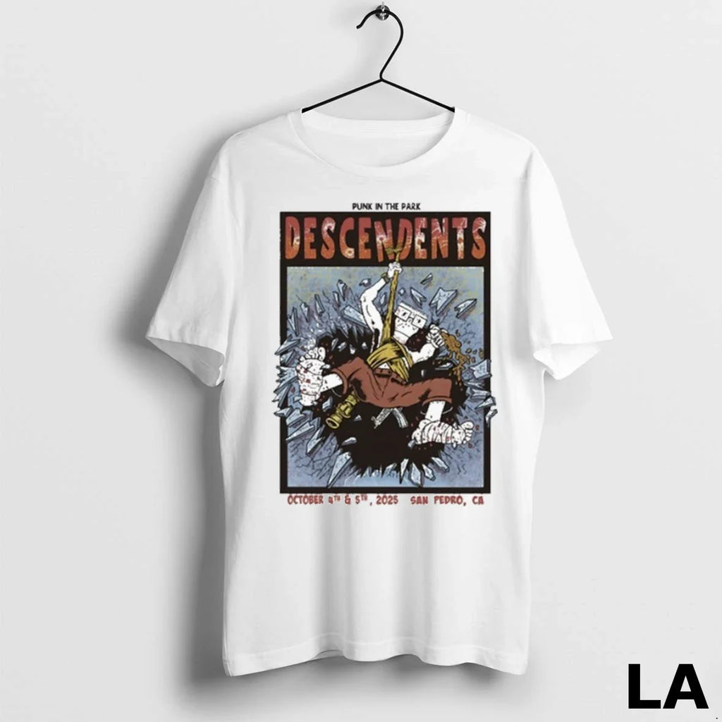 Original Descendents X Punk In The Park October 4th - Adult & Kids T-Shirts, Sweatshirts & Hoodies apparel design preview 1