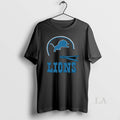Original Detroit Lions Big Helmet Long Sleve - Adult & Kids T-Shirts, Sweatshirts & Hoodies apparel design preview 1