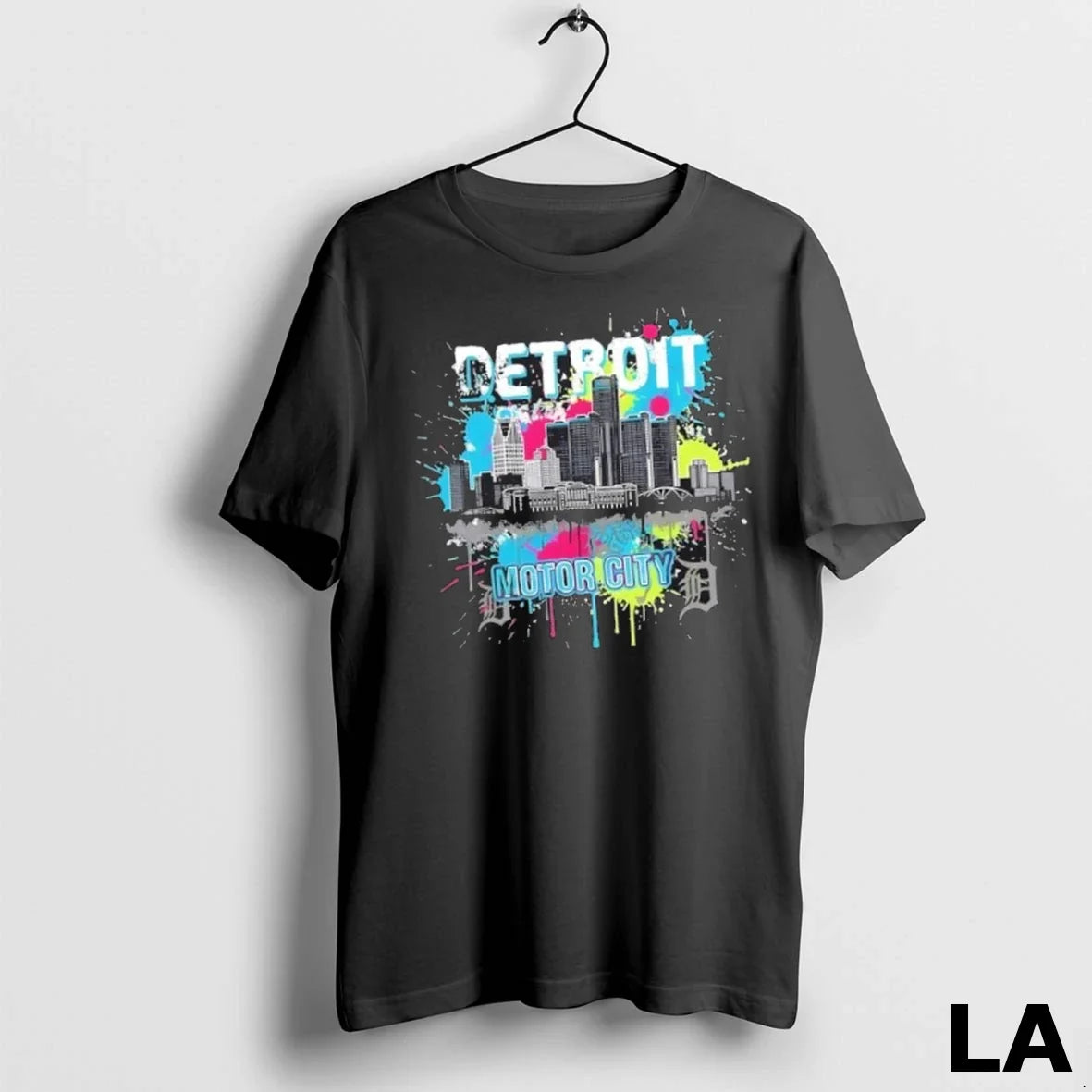 Original Detroit Tigers Motor City Colorful - Adult & Kids T-Shirts, Sweatshirts & Hoodies apparel design preview 1