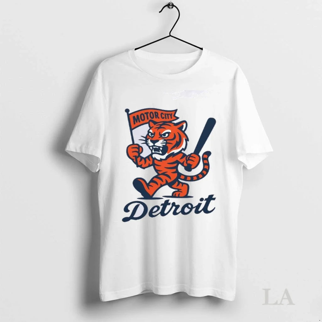 Original Detroit Tigers Motor City Parade 2025 - Adult & Kids T-Shirts, Sweatshirts & Hoodies apparel design preview 1