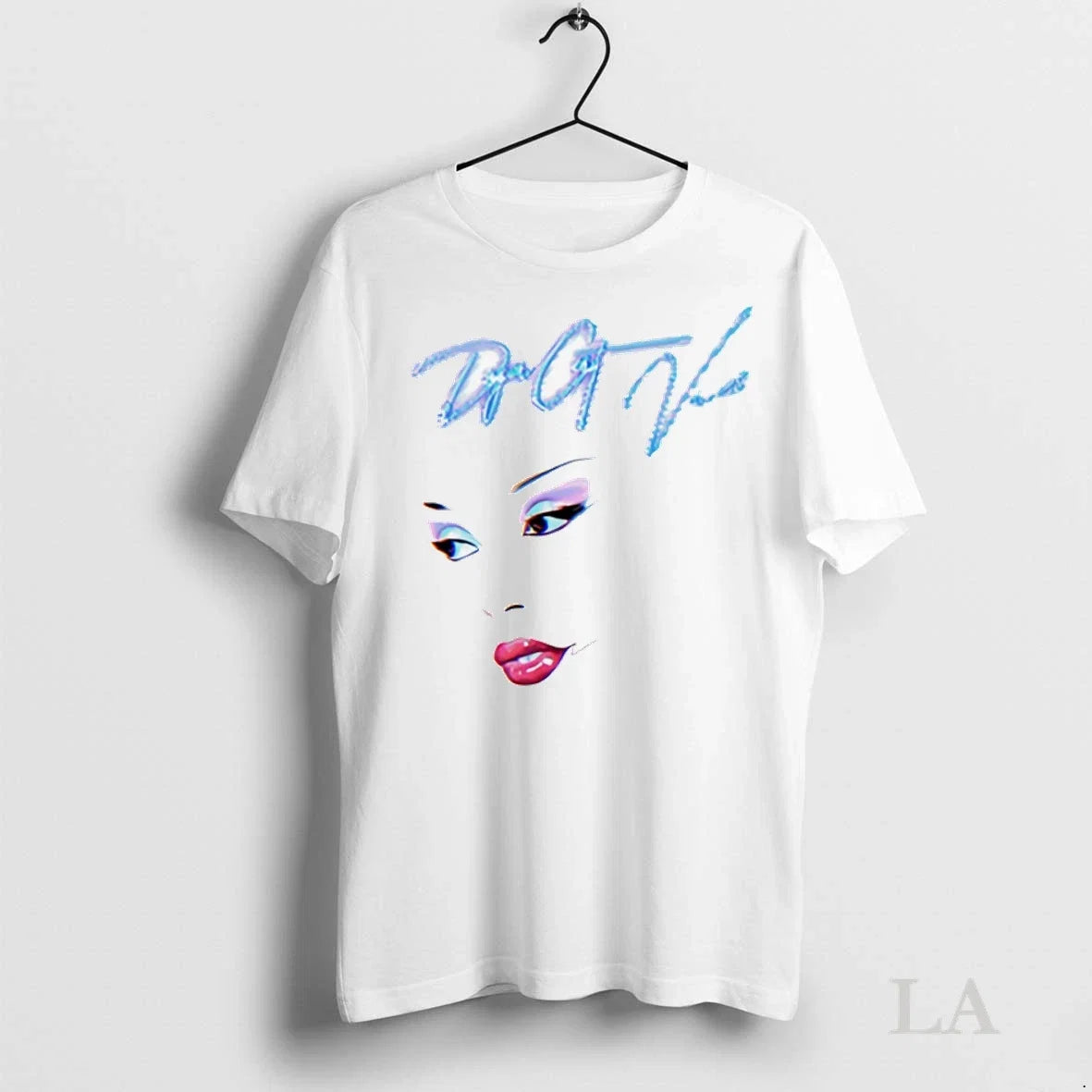 Original Doja Cat Vie 80s Face Signature - Adult & Kids T-Shirts, Sweatshirts & Hoodies apparel design preview 1
