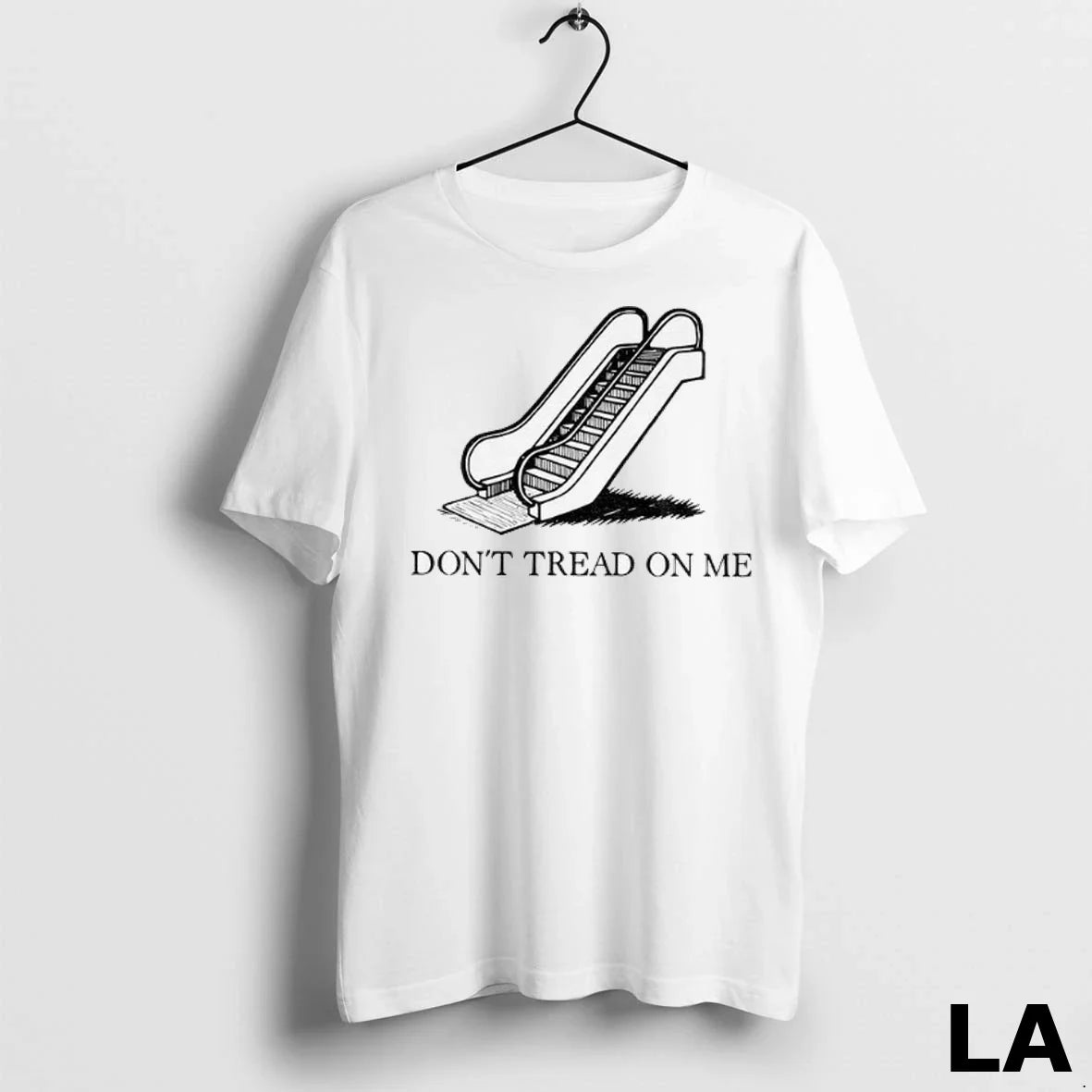 Original Escalator Dont Tread On Me Gadsden Political - Adult & Kids T-Shirts, Sweatshirts & Hoodies apparel design preview 1