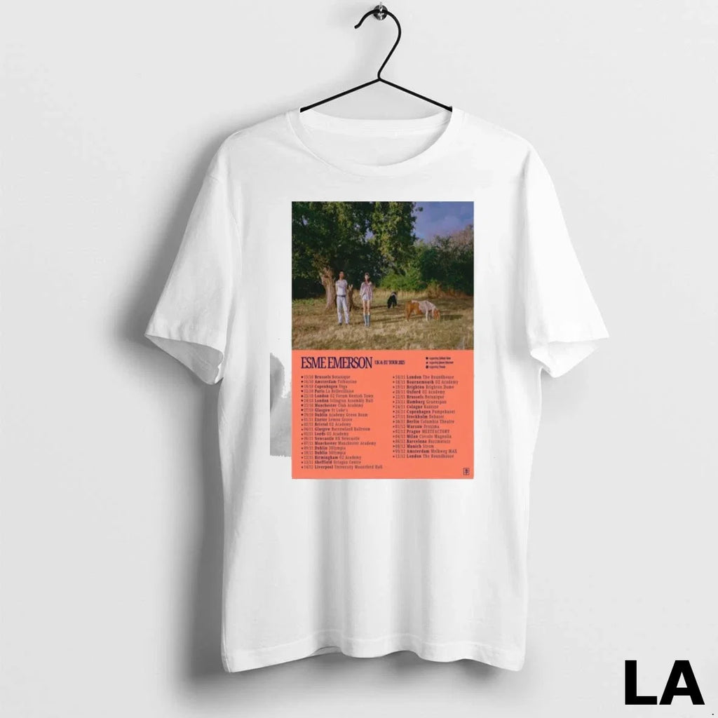 Original Esme Emerson Uk Eu Tour 2025 Ladies - Adult & Kids T-Shirts, Sweatshirts & Hoodies apparel design preview 1