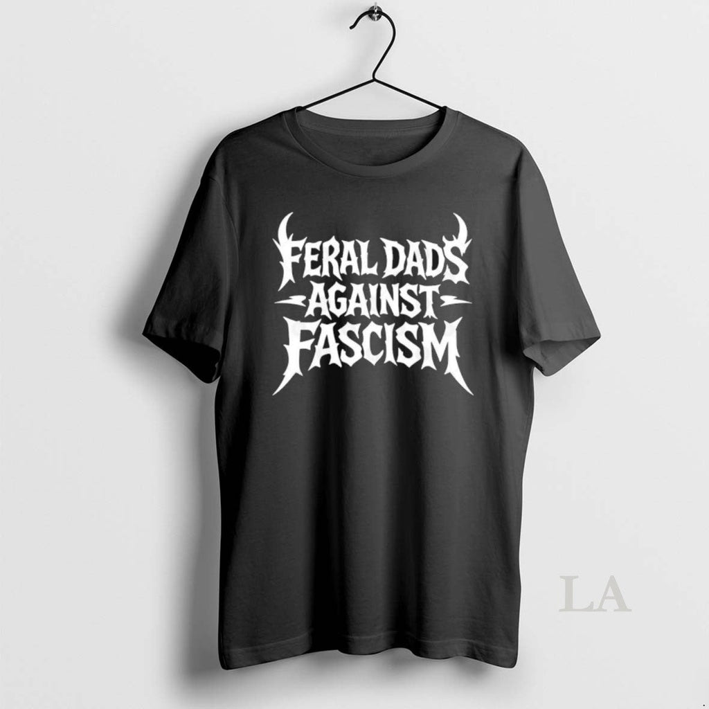 Original Feral Dads Against Fascism - Adult & Kids T-Shirts, Sweatshirts & Hoodies apparel design preview 1