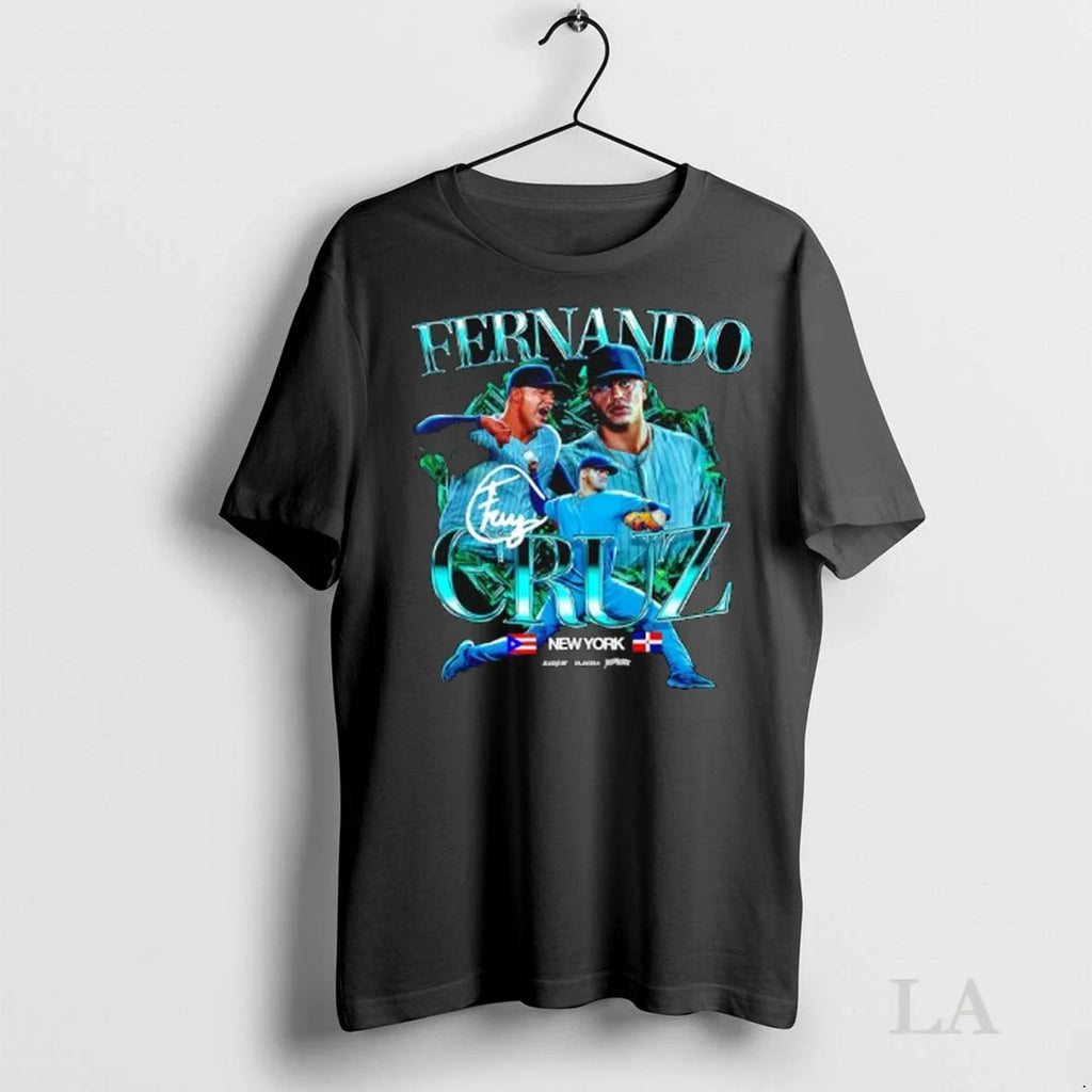 Original Fernando Cruz New York Signature Graphic - Adult & Kids T-Shirts, Sweatshirts & Hoodies apparel design preview 1