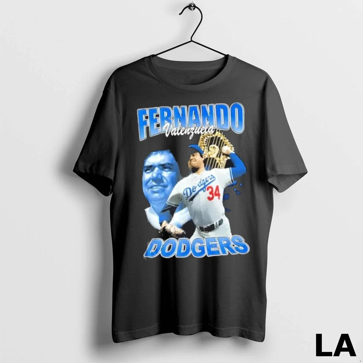 Original Fernando Valenzuela Legend Los Angeles - Adult & Kids T-Shirts, Sweatshirts & Hoodies apparel design preview 1