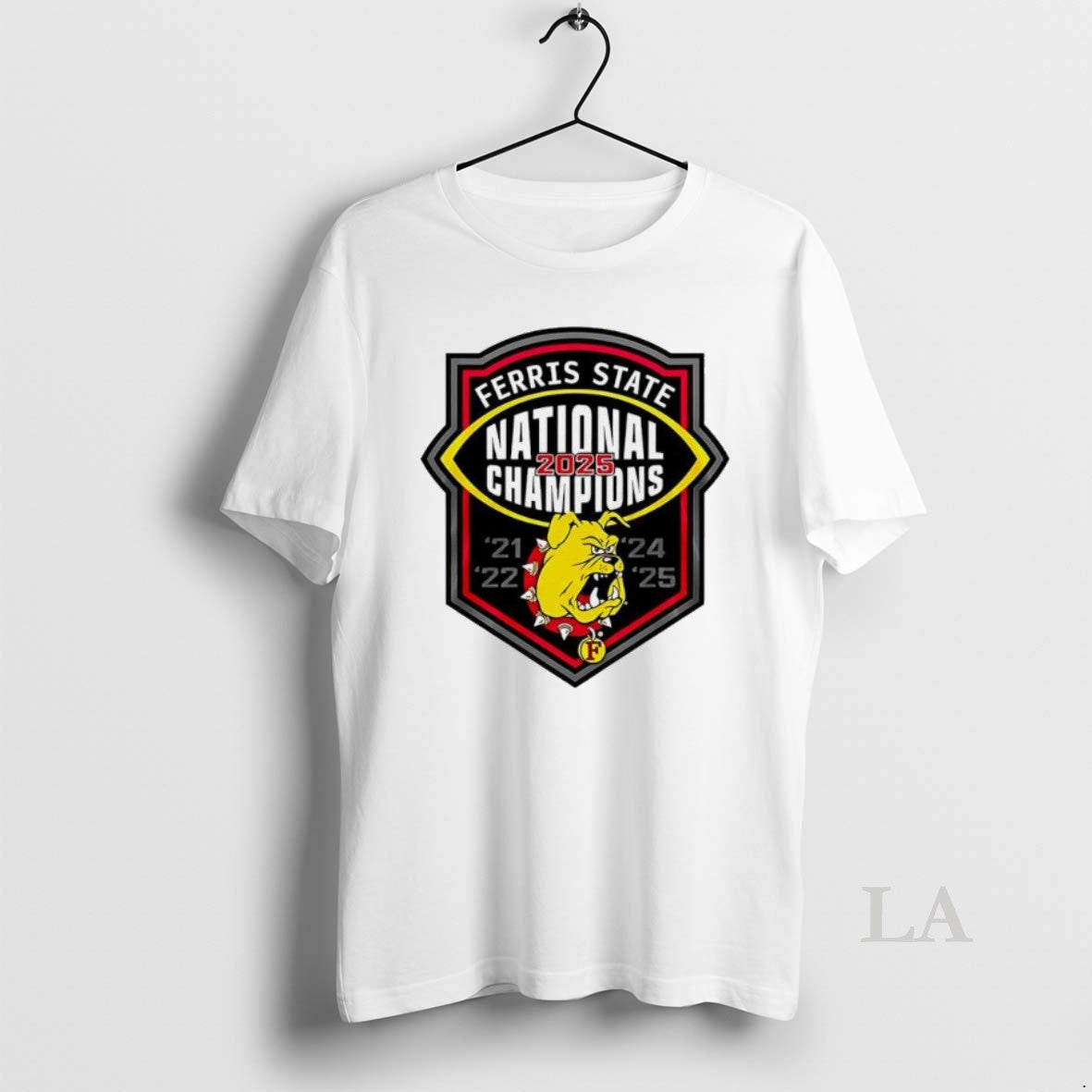 Original Ferris State Bulldogs Ncaa Division Ii - Adult & Kids T-Shirts, Sweatshirts & Hoodies apparel design preview 1