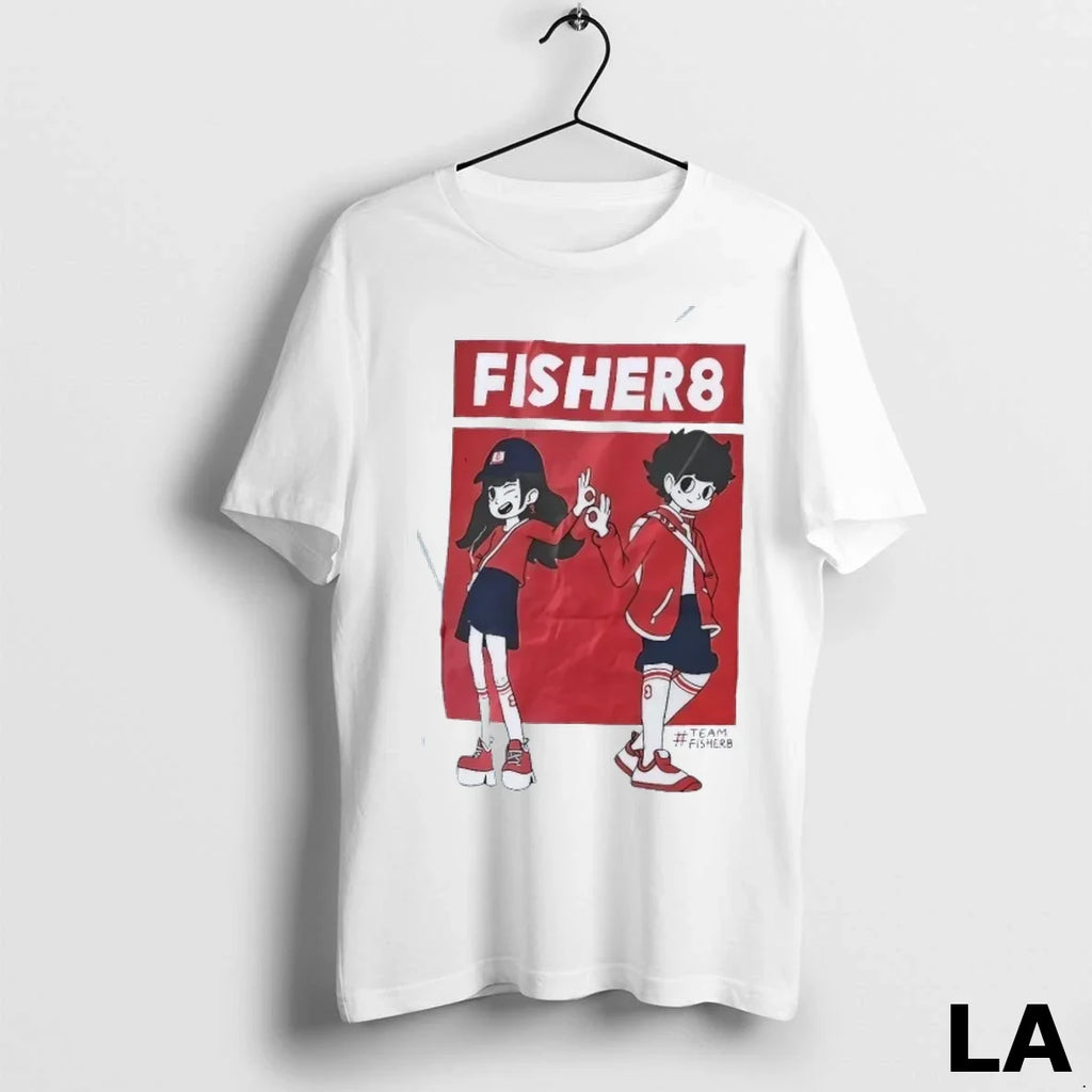 Original Fisher8 Team Anime - Adult & Kids T-Shirts, Sweatshirts & Hoodies apparel design preview 1