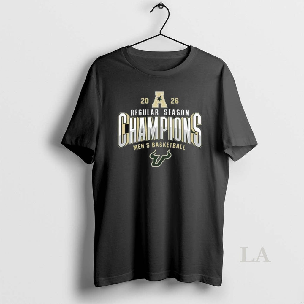 Original Florida Bulls 2026 Aac Mens Basketball - Adult & Kids T-Shirts, Sweatshirts & Hoodies apparel design preview 1