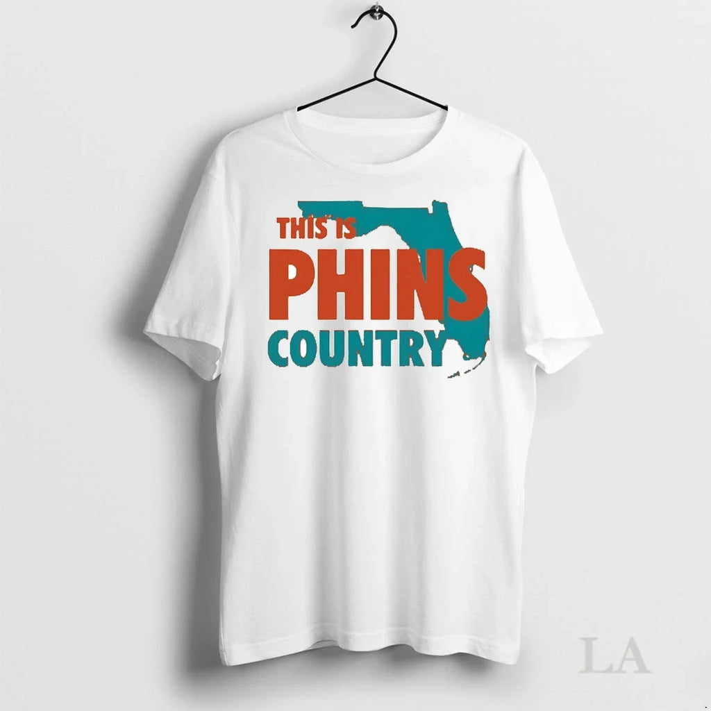 Original Florida This Is Phins Country Miami Dolphins - Adult & Kids T-Shirts, Sweatshirts & Hoodies apparel design preview 1