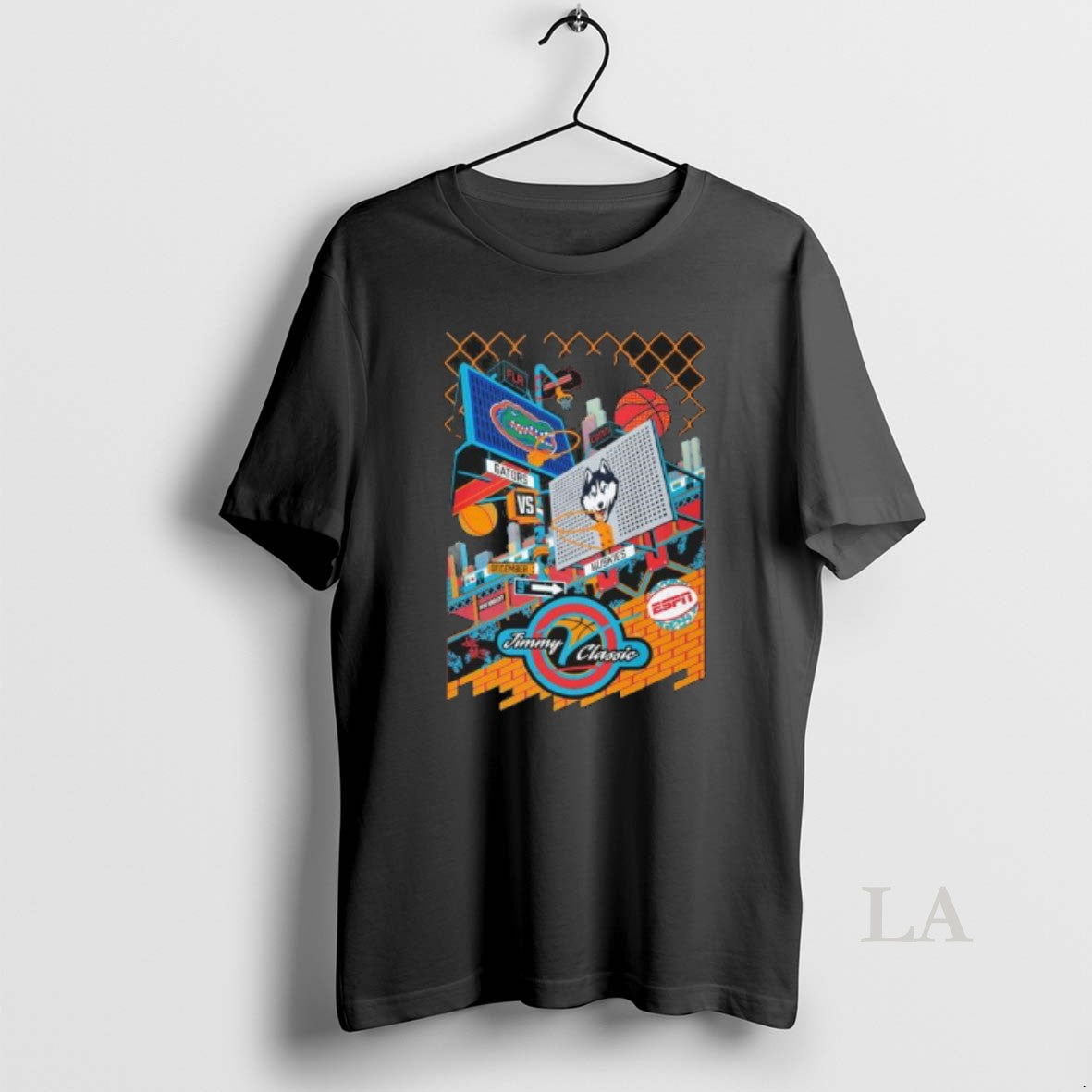 Original Florida Vs Uconn 2025 Jimmy V Classic - Adult & Kids T-Shirts, Sweatshirts & Hoodies apparel design preview 1
